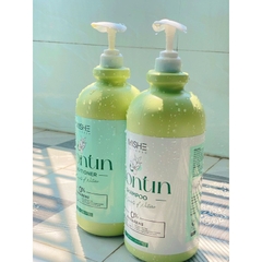 Gội Xả Mishe Collagen Biotin Dung Tích 2000mlx2 Bảo Vệ Da Đầu, Nuôi Dưỡng Tóc Hiệu Quả