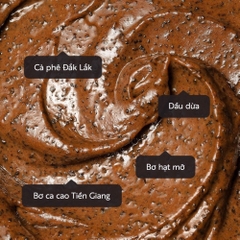 Tẩy Da Chết Toàn Thân Cocoon Cà Phê Đắk Lắk 200ml Dak Lak Coffee Body Polish