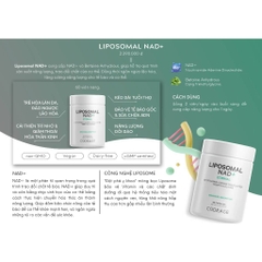 Viên Uống Codeage NAD+ Giúp Trẻ Hóa Đẹp Da, Tăng Cường Sức Khỏe Và Tuổi Thọ Codeage Liposomal NAD+