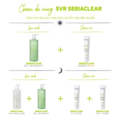 Sữa Rửa Mặt Cho Da Mụn Sebiaclear Gel Moussant