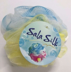 Bông tắm tròn không mút SALA SILK
