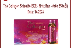 The collagen shiseido EXR nhật bản-( trên 35 tuổi)