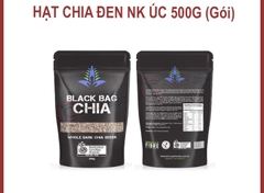 Hạt chia đen nk úc -500g gói