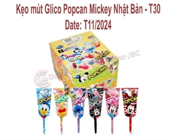 Kẹo mút GLico Popcan MicKey Nhật bản-T 30