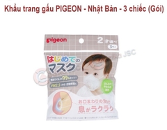 Khẩu trang gấu PIGEON-Nhật Bản-3 chiếc/Gói