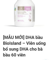 Bioisland dha cho bà bầu -Úc-60 viên