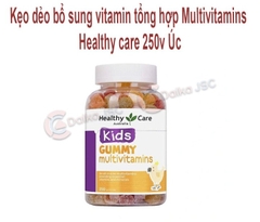 kẹo dẻo bổ sung vitamin tổng hợp Multvimins-Healthycare 250 viên Úc