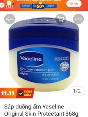 Sáp dưỡng ẩm Vaseline Original 50ml-T72
