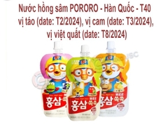 Nước hồng sâm PORORO-Hàn Quốc -T40