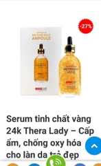 Serum Thera Ladi 24k Pure Gold Ampoule 100ml-Úc