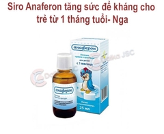 Siro Anferon tăng sức đề kháng cho trẻ từ  1 tháng tuổi - Nga
