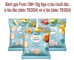 Bánh gạo Fruto -30g-Nga
