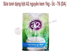 Sũa tươi dạng Bột A2 nguyên kem 1kg - Úc -T6 (DA)