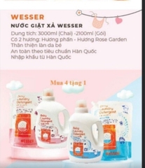 Nước giặt xả wesser ( sản phẩm không Freeship )