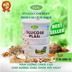 SỮA HẠT glucose plan caxi  tiểu đường CAO CẤP SOYNA - THƯƠNG HIỆU VIỆT- LON 900g Freeship