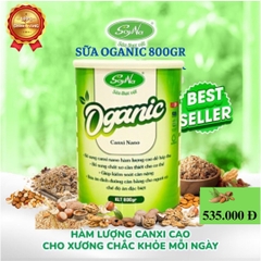 SỮA HẠT OGANIC CAO CẤP SOYNA - THƯƠNG HIỆU VIỆT -LON 900g-Feeship