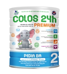 SỮA BỘT LON CAO CẤP 900g -6 THÁNG -6 -TUỐI- COLOS PEDIA DƯỢC QUỐC TẾ PHATMA