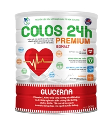 SỮA BỘT LON 900g COLOS 24H PREMIUM GLUCERNA CHÌA KHOÁ VÀNG GIÚP CÂN BẰNG THIẾU HỤT DINH DƯỠNG