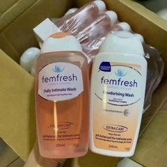 DUNG DỊCH VỆ SINH PHỤ NỮ  FEMFRESH 250ML- 1-CHAI ( QKH CHỌN SP GHI CHÚ )