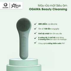 Máy rửa mặt Siêu âm OGAWA Beauty Cleansing OB119 - Massage sâu, loại sạch bụi bẩn bã nhờn