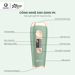Máy triệt lông cá nhân OGAWA Beauty IPL - Triệt lông cá nhân an toàn cho da