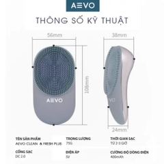 Máy rửa mặt AEVO Clean and Fresh Plus