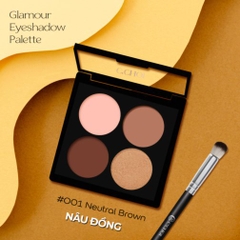 Phấn Mắt Trang Điểm C’Choi - Glamour Eyeshadow Pale Lựa Chọn 3 Màu