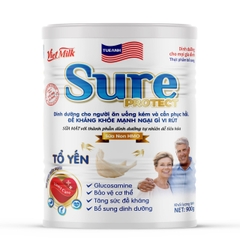 Sữa bột VietMilk Sure Protech Tổ yến - 900gr
