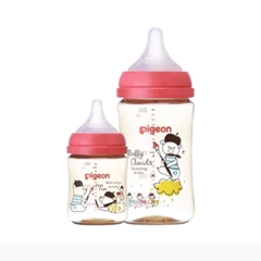 Bình Sữa Cho Bé Pigeon PPSU Plus Thế Hệ 3 Loại 160ML/240M