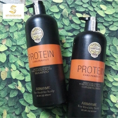 Bộ dầu gội xả Armame Protein - Ý