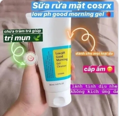 Sữa Rửa Mặt Dạng Gel Dịu Nhẹ Cosrx Low pH 150ml