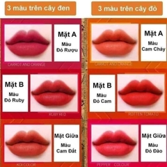 SON 6 MÀU AGAG SON MÔI LÌ MẪU MỚI ĐỘC LẠ CÓ 6 MÀU CHUẨN TRONG 1 CÂY SON KT2 - GDN