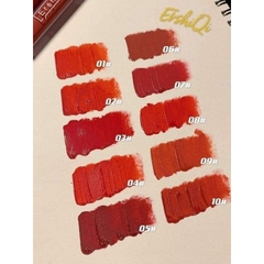 SON KEM ERSHIQI VELVET SET SON 10 CÂY LÊN MÀU TƯƠI BÓNG MỊN MÀ, SON MÔI DƯỠNG CHỐNG KHÔ TẠO CẢM GIÁC CĂNG MỌNG ĐÔI MÔI- KIM