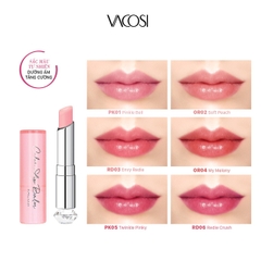 SON DƯỠNG TRANG ĐIỂM TỰ NHIÊN COLOR LIP BALM - VACOSI