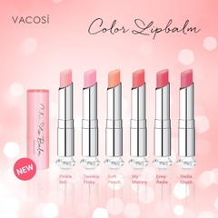 SON DƯỠNG TRANG ĐIỂM TỰ NHIÊN COLOR LIP BALM - VACOSI