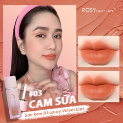 SET 2 SON KEM LỲ ROSY LUXURY - ROSY
