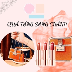 SET SON MÔI TÚI SÁCH HỘP CAM SANG TRỌNG S2403 - SILKYGIRL
