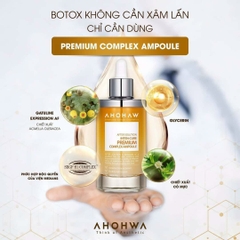 Tinh chất cấp ẩm sâu – chống lão hóa – cải thiện nếp nhăn Inten Cure Premium Complex Ampoule