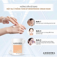 MẶT NẠ KÍCH TRẮNG (Ủ TRẮNG) DA MẶT AHOHWA