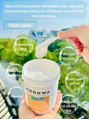 MẶT NẠ KÍCH TRẮNG (Ủ TRẮNG) DA MẶT AHOHWA