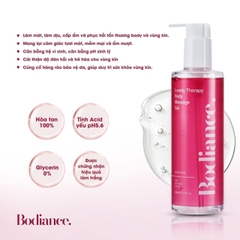 Gel Massage Trẻ Hóa Vùng Kín Bodiance Lovely Therapy Body Massage Gel 300ml