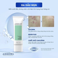 Kem Dưỡng Cân Bằng Ẩm Giảm Mụn Trứng Cá Ahohwa Control Clear Cream