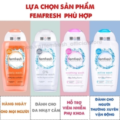 Dung dịch vệ sinh phụ nữ cao cấp hằng ngày Femfresh Daily Intimate Wash 250ml