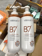 DẦU GỘI XẢ B7 VISIAMI - ĐÔNG TRÙNG HẠ THẢO - NÂU / 780ML / GỘI