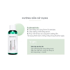 Nước hoa hồng chiết xuất rau má Beausta Cicarecipe Toner 150ml