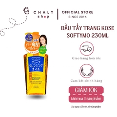 Dầu tẩy trang Kose Softymo Cleansing Oil Nhật mẫu mới