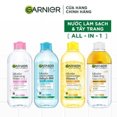 Nước tẩy trang Garnier Micellar 400ml Nga