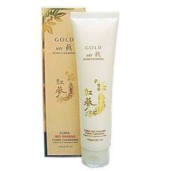 Sữa rửa mặt hồng sâm My Gold hàn quốc, tuýp 120gr