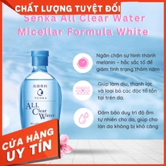 Nước tẩy trang SENKA Nhật Bản