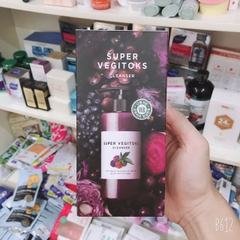 Sữa rửa mặt thải độc SUPER VEGITOKS CLEANSER PURPLE  300ML
